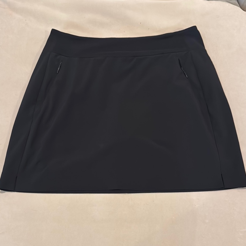 Athleta black skort